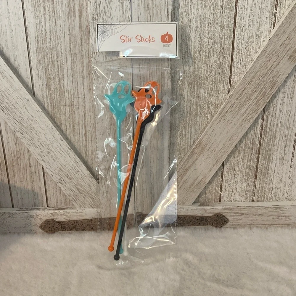 Target BP 2022 Halloween Ghost Stir Sticks